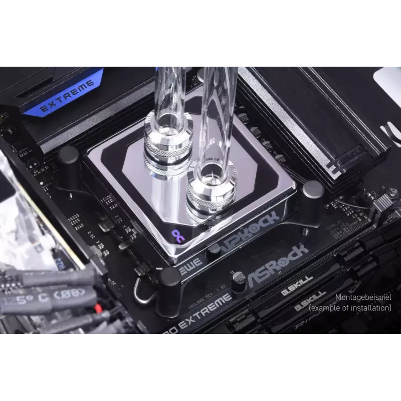 Water block Alphacool 13083 ottone rame cromo 70mm