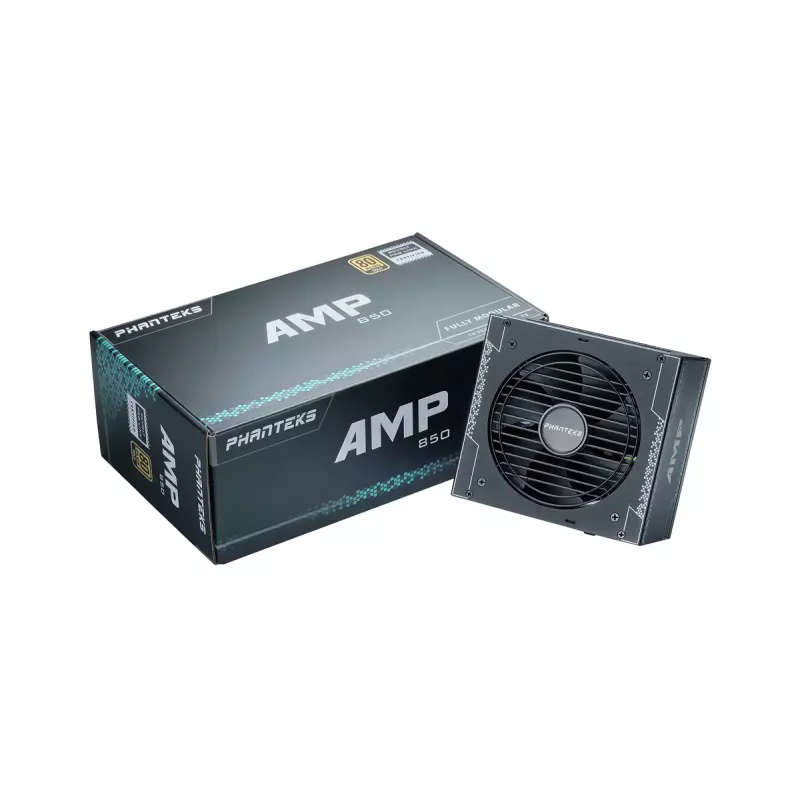 Alimentatore Phanteks AMP GH 850W, 80 PLUS Gold, ATX 3.1, PCIe 5.1, nero