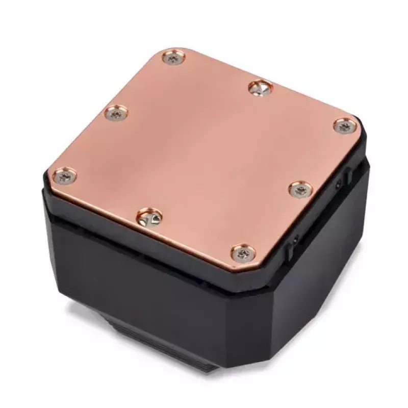Dissipatore a liquido AiO per CPU SilverStone Permafrost PF360-ARGB V2 SST-PF360-ARGB-V2 da 360 mm, ARGB, con controller RGB incluso, nero