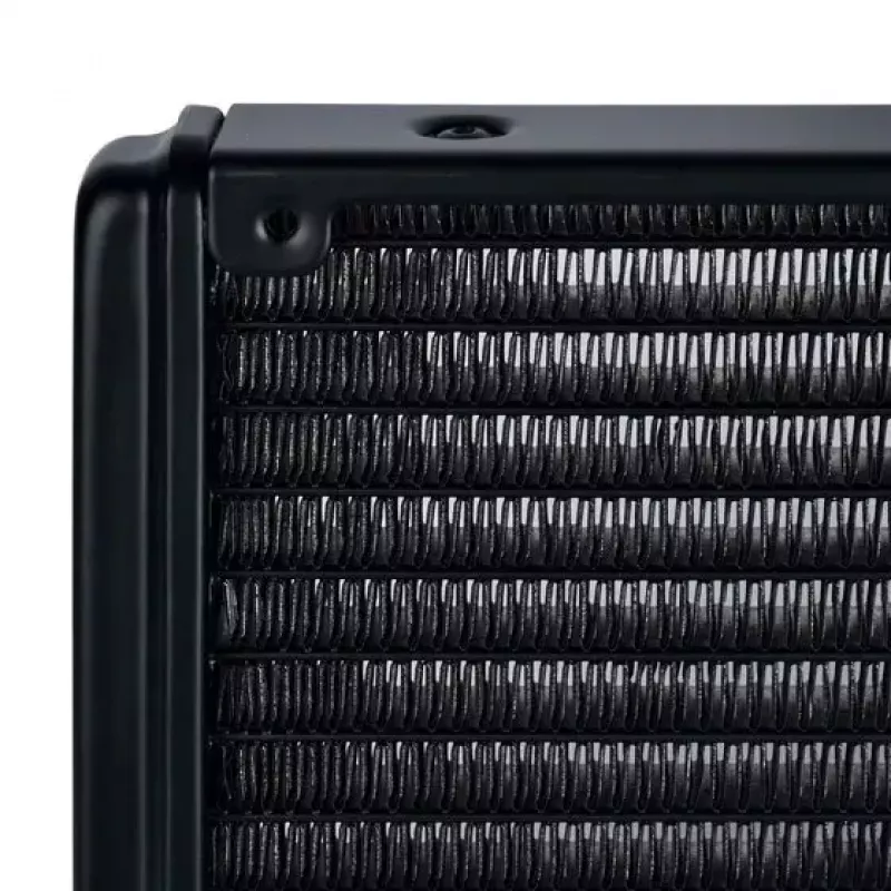 Dissipatore a liquido AiO per CPU SilverStone Permafrost PF360-ARGB V2 SST-PF360-ARGB-V2 da 360 mm, ARGB, con controller RGB incluso, nero