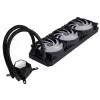 Dissipatore a liquido AiO per CPU SilverStone Permafrost PF360-ARGB V2 SST-PF360-ARGB-V2 da 360 mm, ARGB, con controller RGB incluso, nero