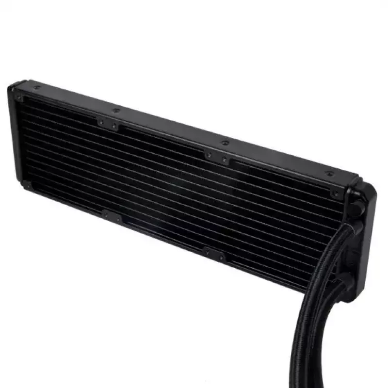 Dissipatore a liquido AiO per CPU SilverStone Permafrost PF360-ARGB V2 SST-PF360-ARGB-V2 da 360 mm, ARGB, con controller RGB incluso, nero