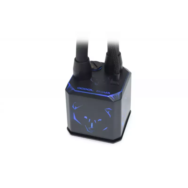Alphacool Eisbaer Aurora HPE Edition 360 AIO raffreddamento a liquido per CPU, nero