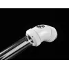 Accessorio per raffreddamento a liquido BitsPower BP-DWE45RML — ottone nichel bianco, filettatura 1/4 di pollice