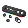 Streamplify HUB DECK 5 hub USB, 4x USB 3.0, 1x USB 2.0, RGB, 12V, cavo di alimentazione UE, nero