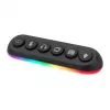 Streamplify HUB DECK 5 hub USB, 4x USB 3.0, 1x USB 2.0, RGB, 12V, cavo di alimentazione UE, nero