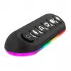 Streamplify HUB DECK 5 hub USB, 4x USB 3.0, 1x USB 2.0, RGB, 12V, cavo di alimentazione UE, nero