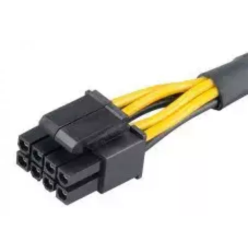 Cavo di alimentazione interno Akasa AK-CBPW10-15BK 0,15 m PCI-E 8-Pin ATX 4-Pin