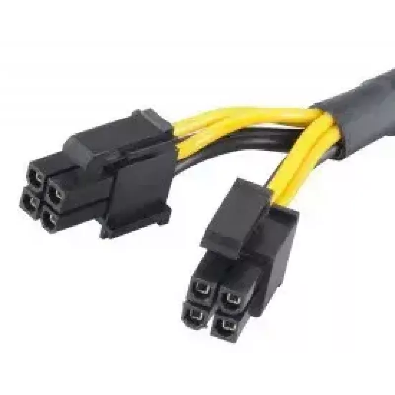 Cavo di alimentazione interno Akasa AK-CBPW10-15BK 0,15 m PCI-E 8-Pin ATX 4-Pin