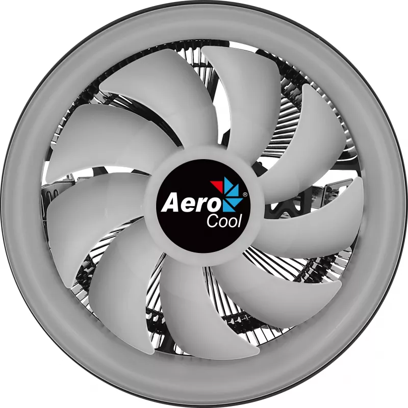 Dissipatore per CPU Aerocool Core Plus, ARGB, 120 mm, nero