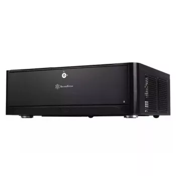 Case PC Silverstone GD06B Desktop nero