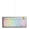 Tastiera meccanica gaming GLORIOUS GMMK 3 PRO HE 75% Prebuilt cablata USB QWERTY argento