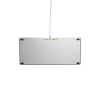 Tastiera meccanica gaming GLORIOUS GMMK 3 PRO HE 75% Prebuilt cablata USB QWERTY argento