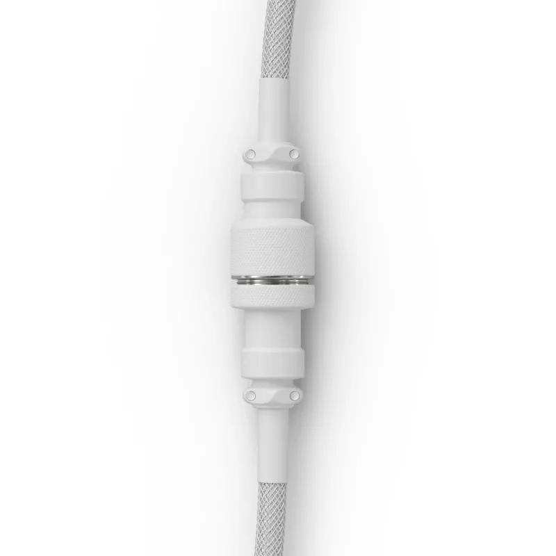 Cavo USB coiled GLORIOUS GMMK Ghost White (GLO-KB-ACC-CBL-COIL-GWHT) – cavo spiralato, Ghost White