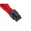 SilverStone SST-PP07-IDE6R cavo di prolunga da PCIe 6 pin a PCIe 6 pin, 250 mm, rosso