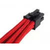 SilverStone SST-PP07-IDE6R cavo di prolunga da PCIe 6 pin a PCIe 6 pin, 250 mm, rosso