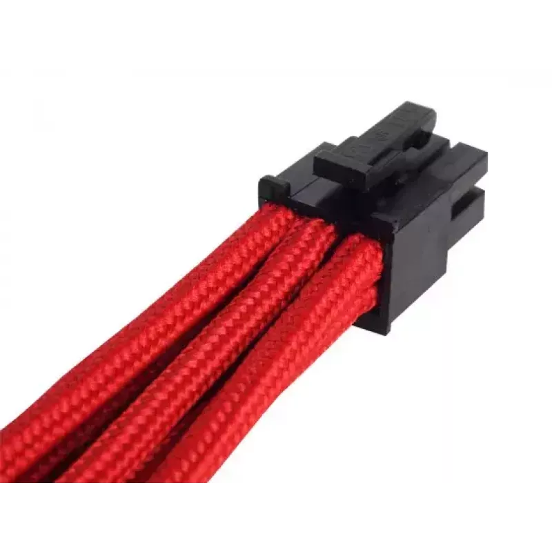 SilverStone SST-PP07-IDE6R cavo di prolunga da PCIe 6 pin a PCIe 6 pin, 250 mm, rosso