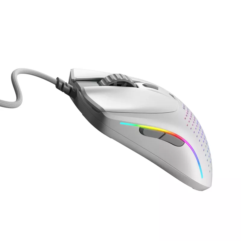Glorious Gaming Glorious Model O 2 Mini - bianco opaco, per destrorsi, ottico, USB Type-A, 26000 DPI, bianco