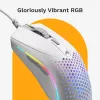 Glorious Gaming Glorious Model O 2 Mini - bianco opaco, per destrorsi, ottico, USB Type-A, 26000 DPI, bianco