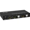 Switch KVM InLine 2x1 HDMI, 2x1, HDMI 4K2K, hub USB 2.0, con audio