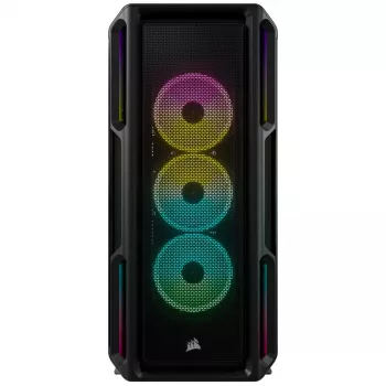 Case PC mid-tower ATX CORSAIR – iCUE 5000T – RGB vetro temperato – nero