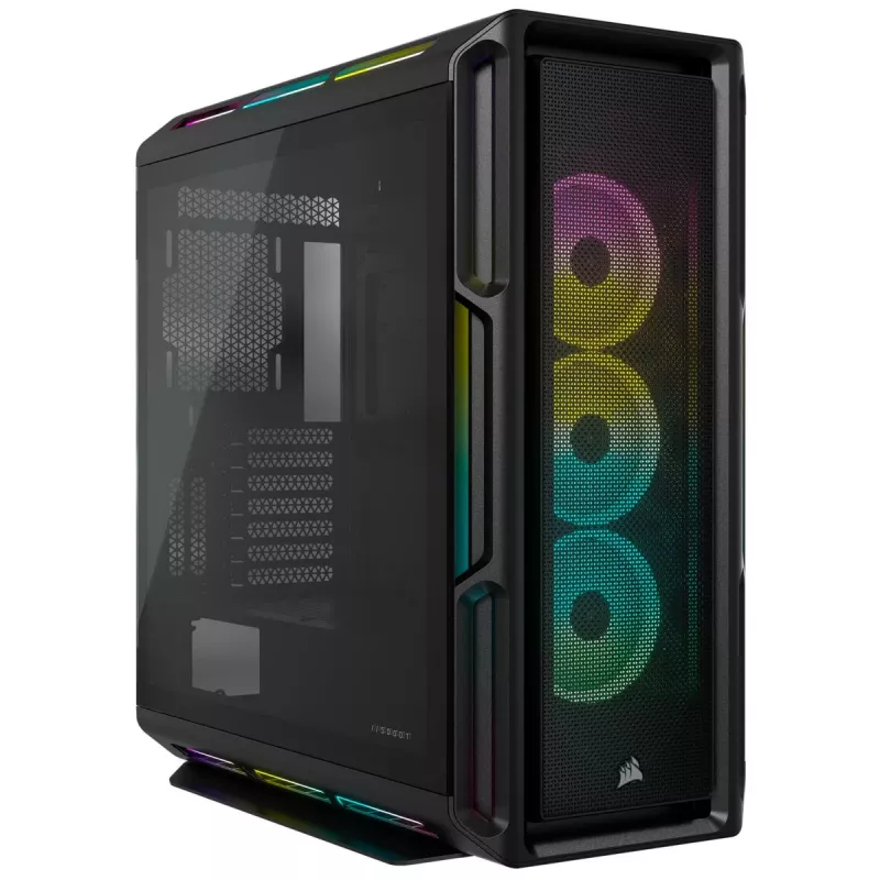 Case PC mid-tower ATX CORSAIR – iCUE 5000T – RGB vetro temperato – nero