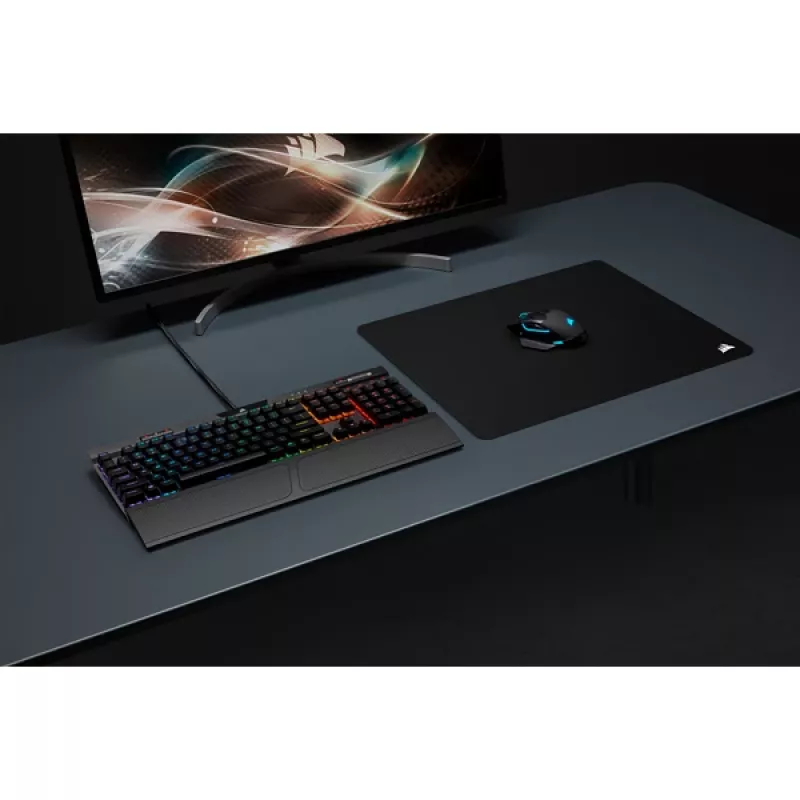 Tappetino per mouse gaming CORSAIR - MM200 Pro Premium, tessuto antigoccia, nero - X-Large