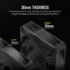 Ventola Corsair RS120 MAX 12 cm nera 2000 RPM 3 pezzi