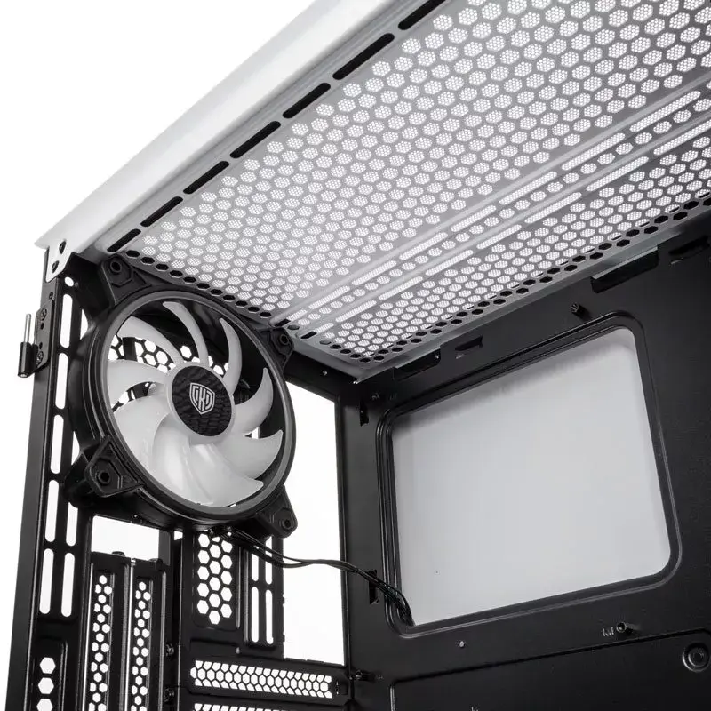Kolink Citadel Mesh RGB Micro Tower bianco