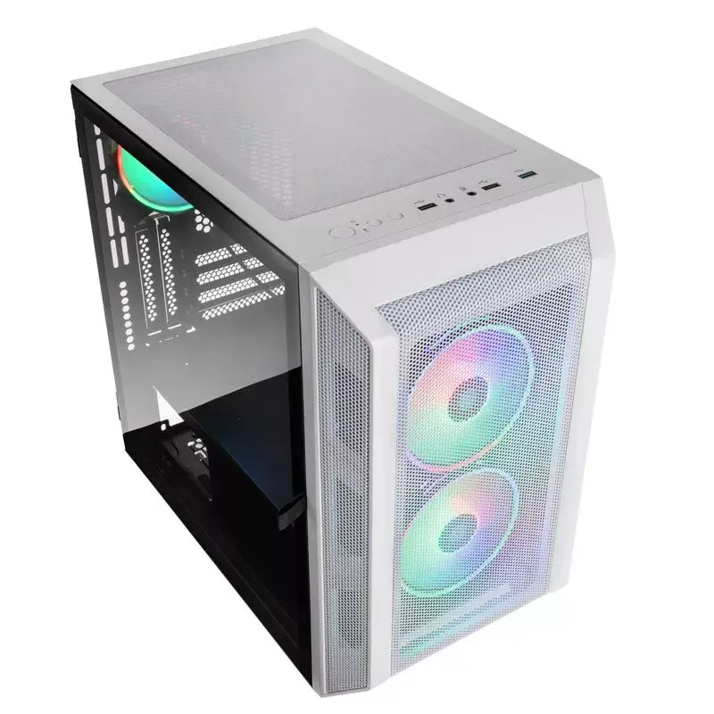 Kolink Citadel Mesh RGB Micro Tower bianco