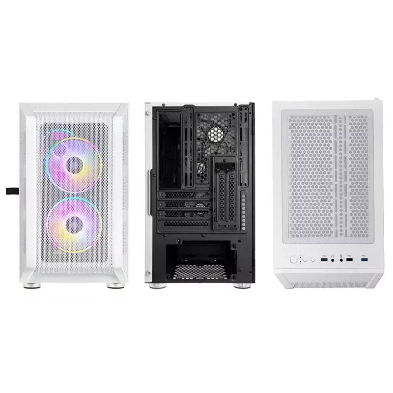 Kolink Citadel Mesh RGB Micro Tower bianco