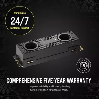 SSD Corsair 2 TB M.2 PCI Express 5.0 MP700 PRO Hydro X