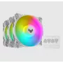 Dissipatore ad aria ASUS TUF GAMING TF120 ARGB WHITE EDITION — 3 ventole da 120 mm, 1900 giri/min, 29 dB, telecomando