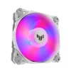 Dissipatore ad aria ASUS TUF GAMING TF120 ARGB WHITE EDITION — 3 ventole da 120 mm, 1900 giri/min, 29 dB, telecomando