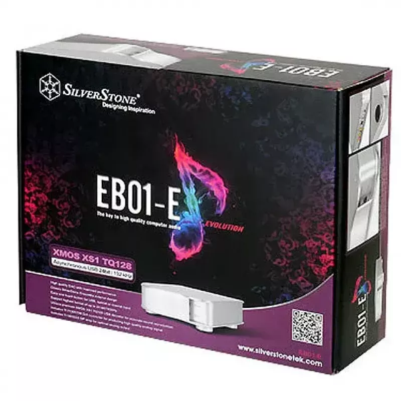 Interfaccia audio Silverstone EB01-E argento