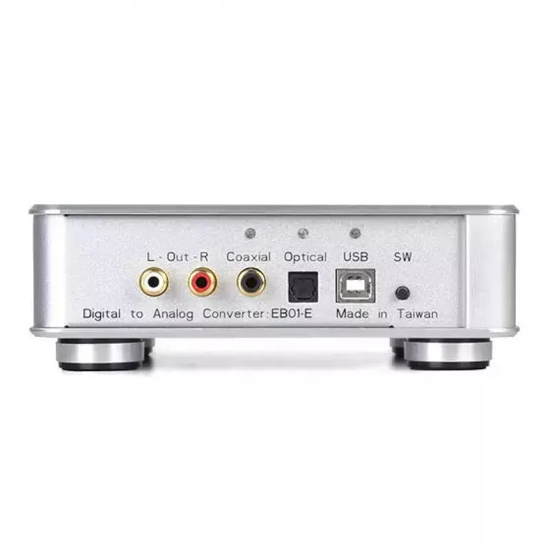 Interfaccia audio Silverstone EB01-E argento