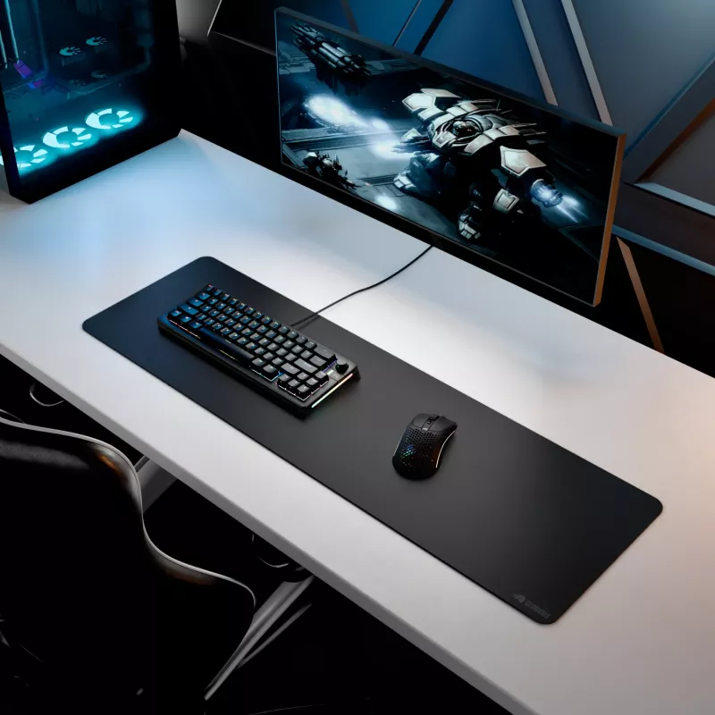 Tappetino mouse Glorious Gaming Glorious Mouse Pad 2 Large Extended - senza bordi - nero