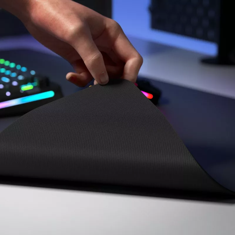 Tappetino mouse Glorious Gaming Glorious Mouse Pad 2 Large Extended - senza bordi - nero