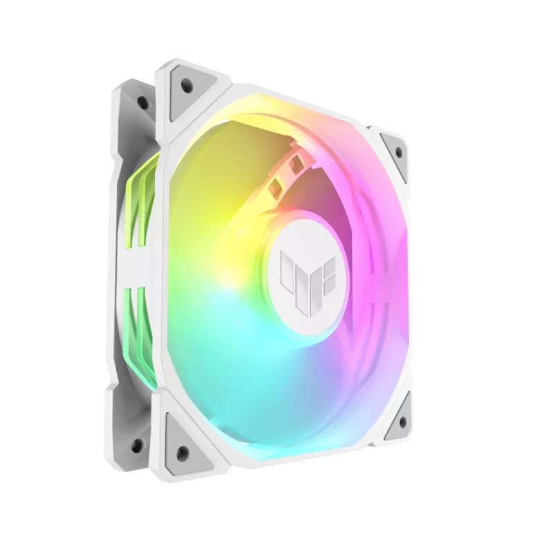 ASUS TUF GAMING TR120 ARGB confezione da 1 bianco dissipatore ad aria per case 12 cm