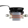 Dissipatore CPU AEROCOOL VERKHO2 con ventola da 90 mm, cuscinetto idraulico, 800–2000 RPM, 110 W TDP, supporto multi-socket