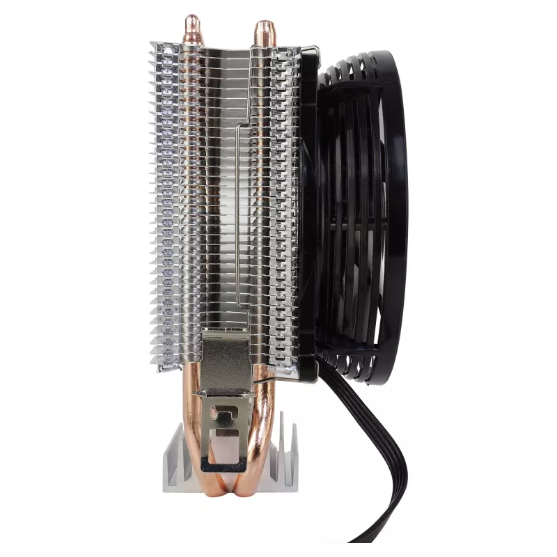 Dissipatore CPU AEROCOOL VERKHO2 con ventola da 90 mm, cuscinetto idraulico, 800–2000 RPM, 110 W TDP, supporto multi-socket