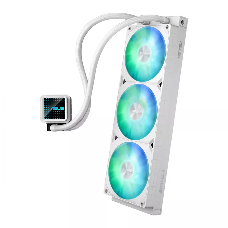 Dissipatore liquido all-in-one per processore ASUS Prime LC 360 ARGB White Edition 12 cm 1 pezzo