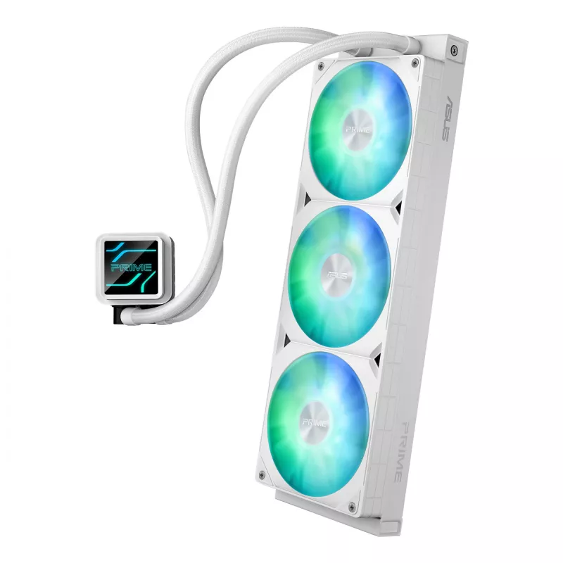 Dissipatore liquido all-in-one per processore ASUS Prime LC 360 ARGB White Edition 12 cm 1 pezzo