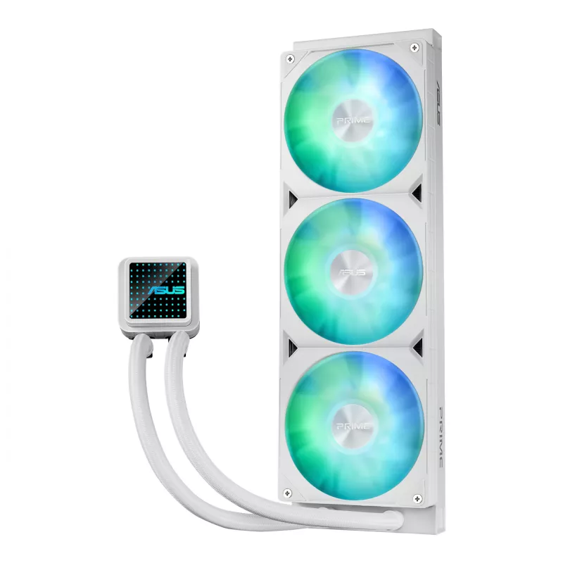 Dissipatore liquido all-in-one per processore ASUS Prime LC 360 ARGB White Edition 12 cm 1 pezzo
