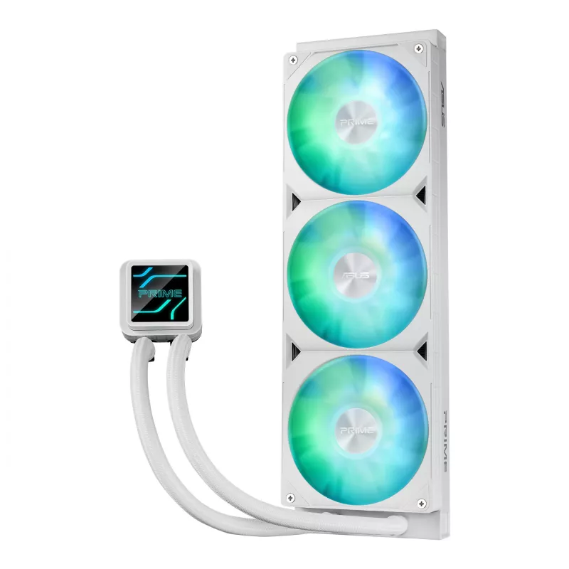 Dissipatore liquido all-in-one per processore ASUS Prime LC 360 ARGB White Edition 12 cm 1 pezzo