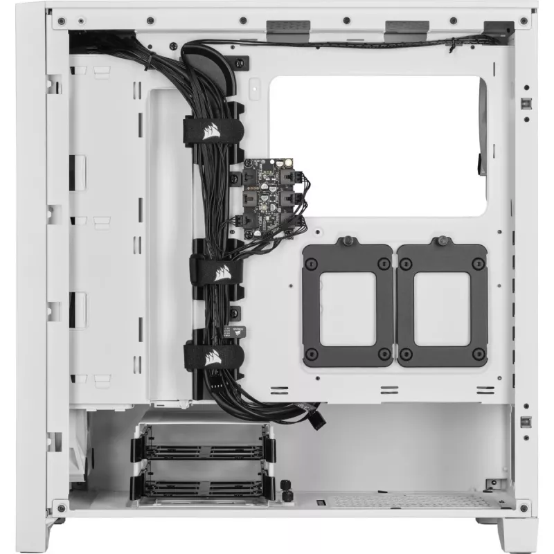 Case Midi Tower CORSAIR - Icue 4000d RGB bianco