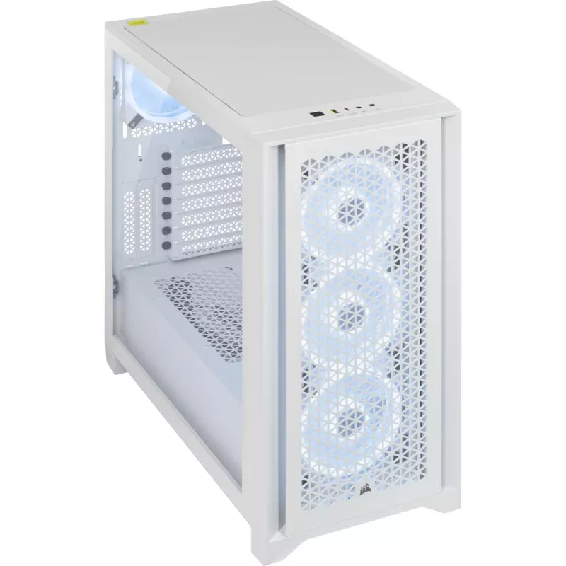Case Midi Tower CORSAIR - Icue 4000d RGB bianco