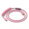 Cavo a spirale USB GLORIOUS GMMK Pixel Pink 1,5 m – cavo a spirale rimovibile per tastiere