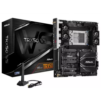 Scheda madre ASRock TRX50 Ws AMD TRX50 Ryzen 4 X DDR5 Audio HD 7.1ch EATX