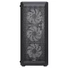 Case Gaming ATX Aerocool BEAMBKV2 4 ventole 12 cm FRGB Nero